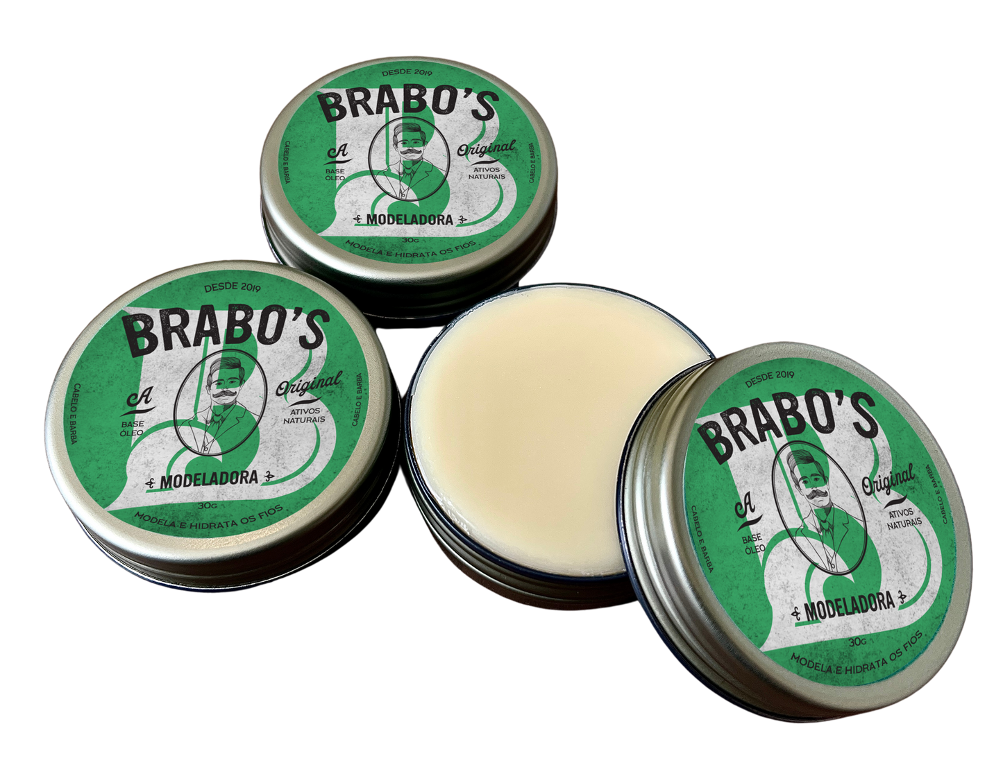 SUPER COMBO (3 unidades) Brabo's Pomada [FRETE GRÁTIS]