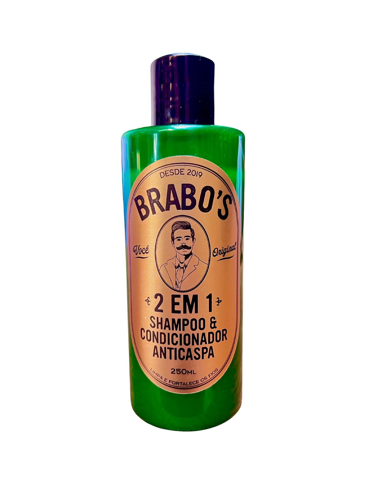 COMBO 2 Brabo's Pomada Premium + Brabo's Escova + Shampoo 2 em 1 [FRETE GRÁTIS]