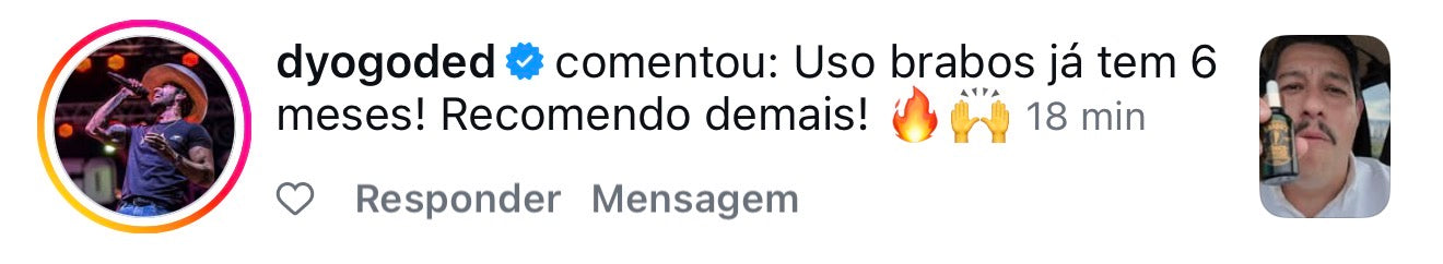 Comentário @dyogoded